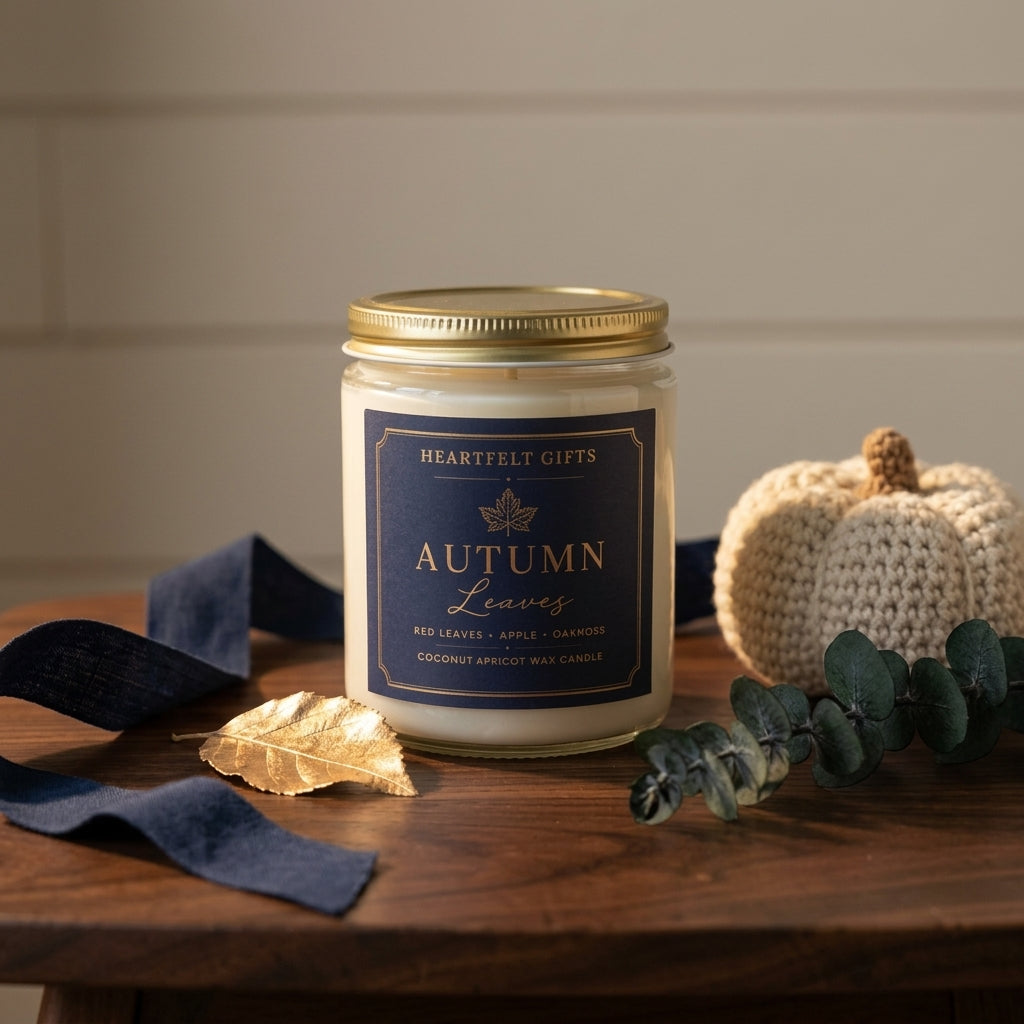 Scented glass jar candle — Boutique Tabletop Lifestyle | Generated by Modelize