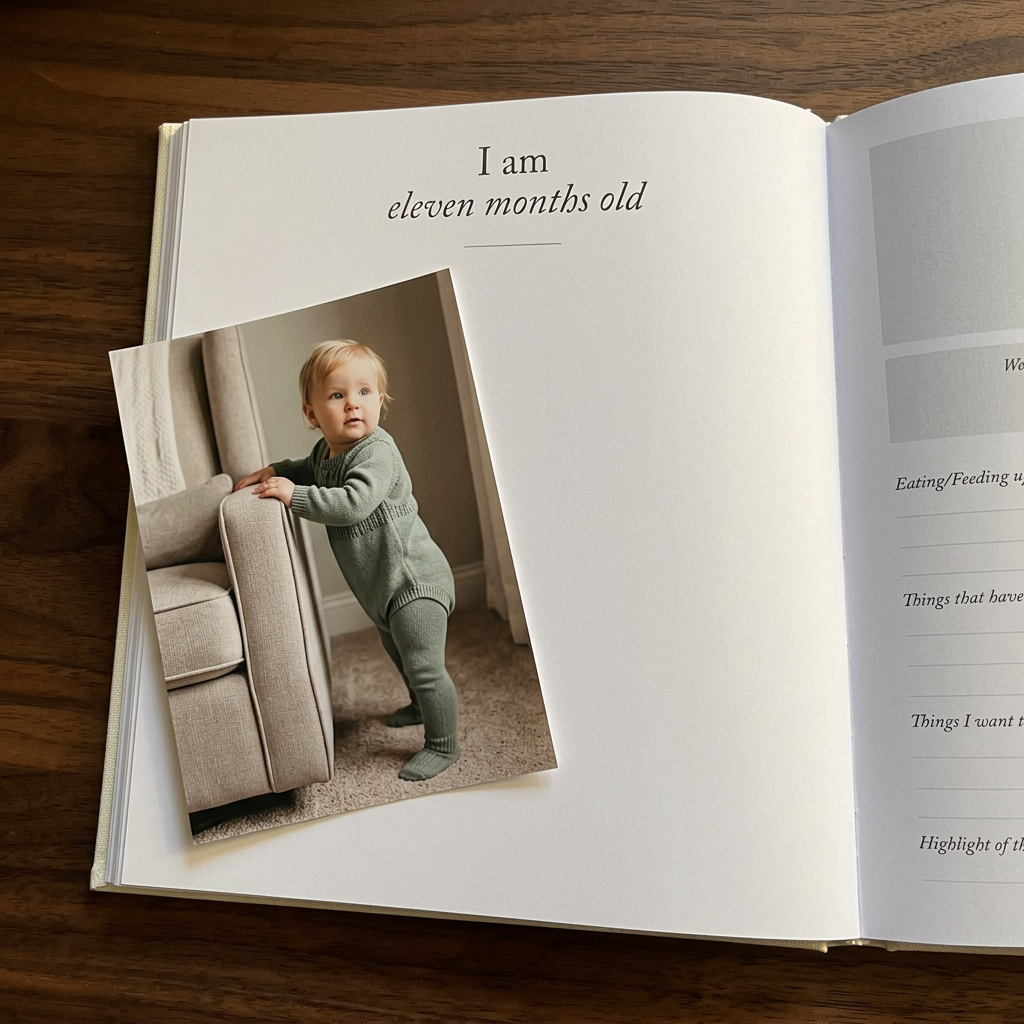 Baby's First Year Journal